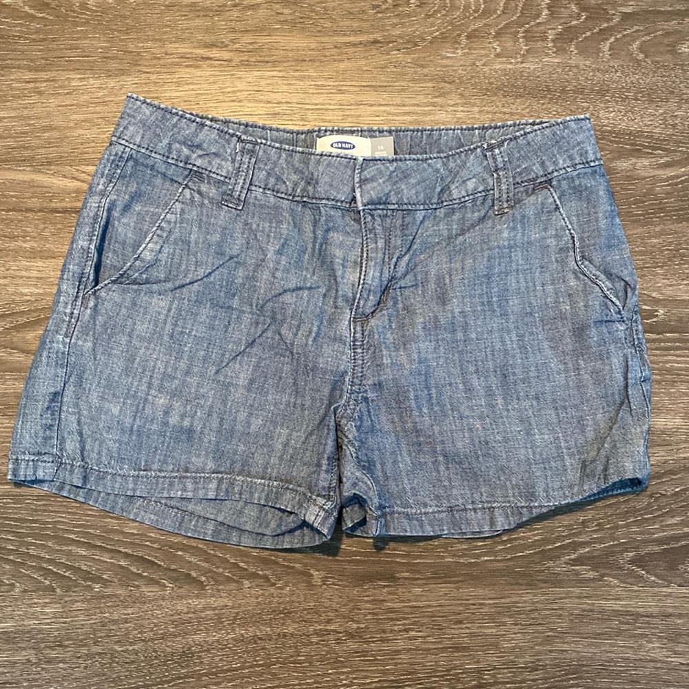 Old navy blue shorts